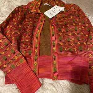 Cute Zara Flower Cardigan